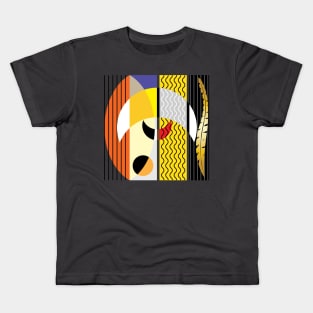 Beautiful Geometric Minimalist Abstract Kids T-Shirt